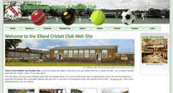 Desktop Screenshot of ellandcc.co.uk